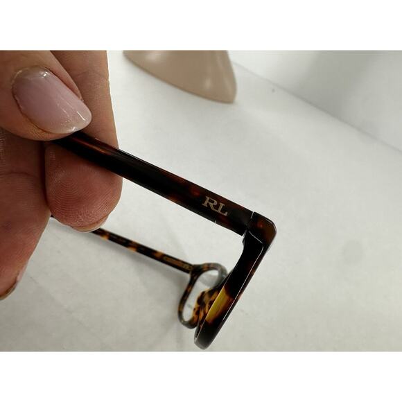 Ralph Lauren Glasses RL 6060 5134 52 [] 16 140 MM Tortoise Frames Only Authentic - Picture 5 of 11